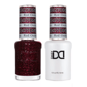 DND Gel Nail Polish Duo - 677 Red Ombre - DTK Nail Supply