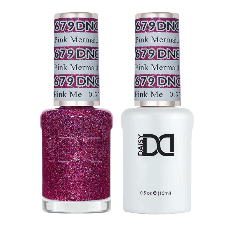 DND Gel Nail Polish Duo - 679 Pink Mermaid - DTK Nail Supply