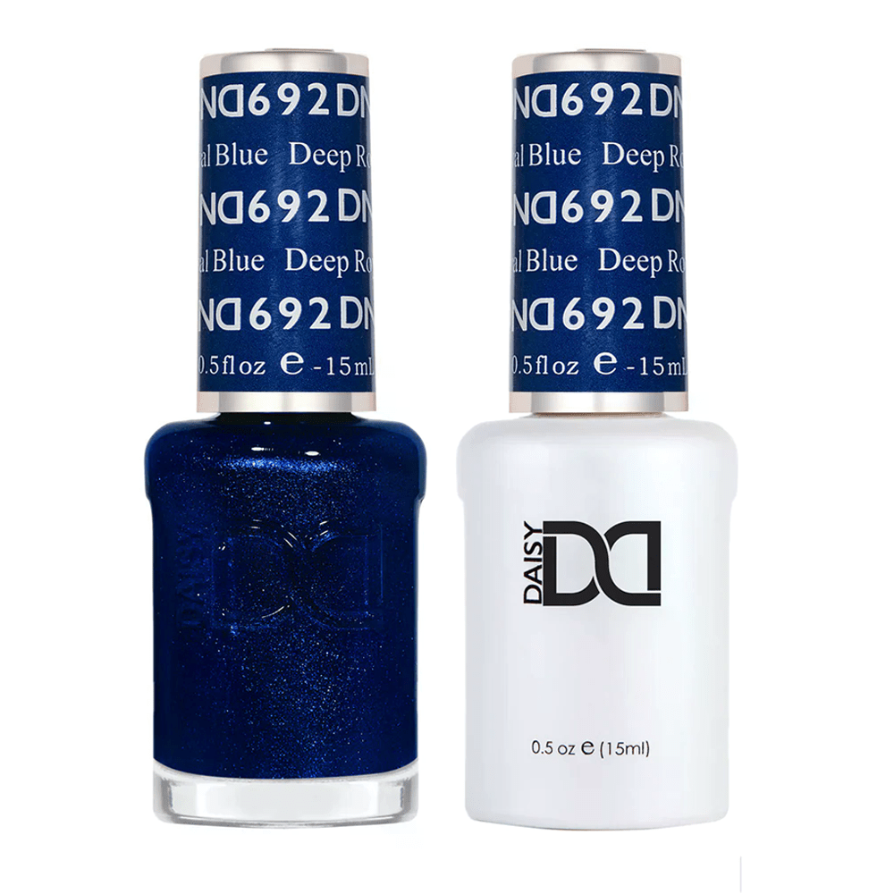 DND Gel Nail Polish Duo - 692 Deep Royal Blue - DTK Nail Supply