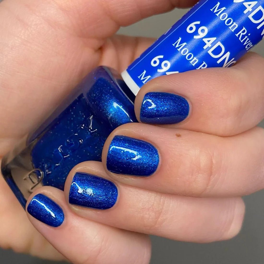 DND Gel Nail Polish Duo - 694 Moon River Blue - DTK Nail Supply