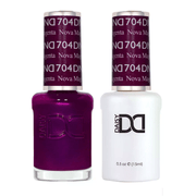 DND Gel Nail Polish Duo - 704 Nova Magenta - DTK Nail Supply