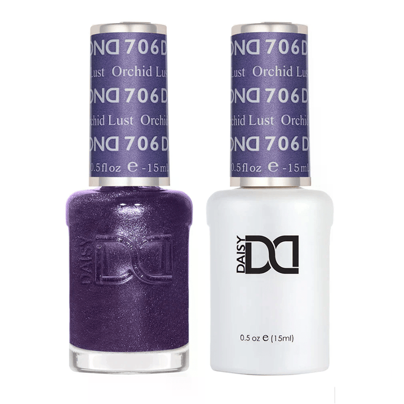 DND Gel Nail Polish Duo - 706 Orchid Lust - DTK Nail Supply