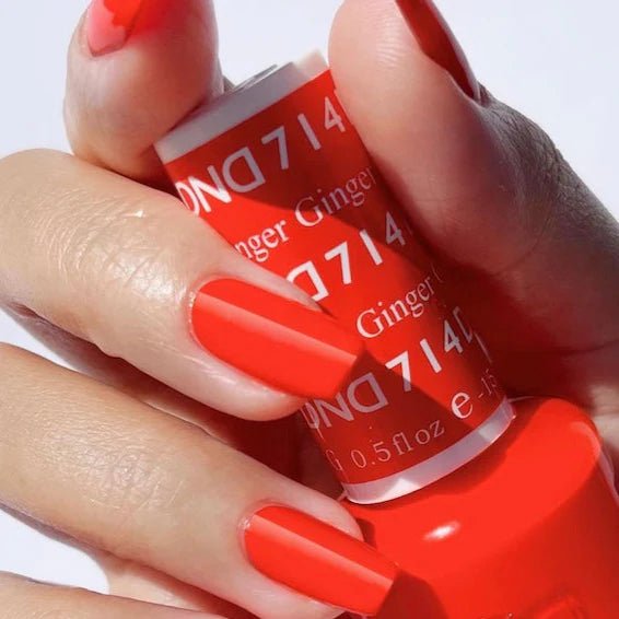 DND Gel Nail Polish Duo - 714 Ginger - DTK Nail Supply