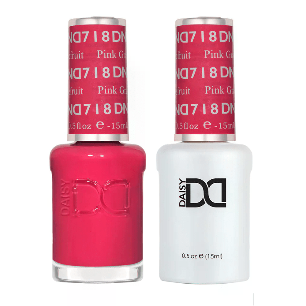 DND Gel Nail Polish Duo - 718 Pink Grapefruit - DTK Nail Supply