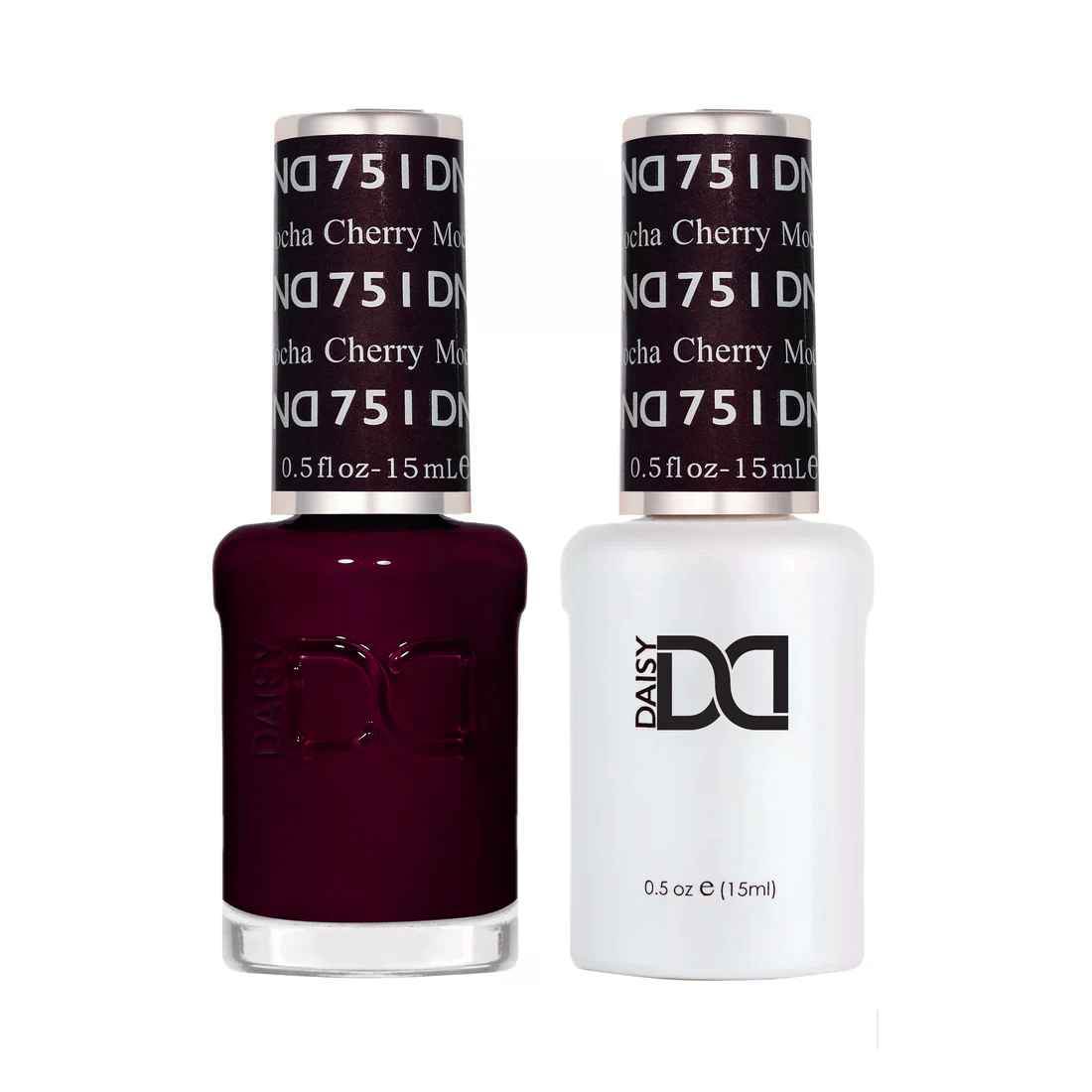 DND Gel Nail Polish Duo - 751 Cherry Mocha - DTK Nail Supply
