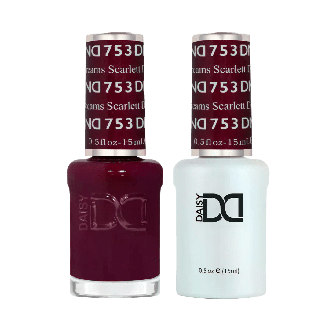 DND Gel Nail Polish Duo - 753 Scarlett Dreams - DTK Nail Supply