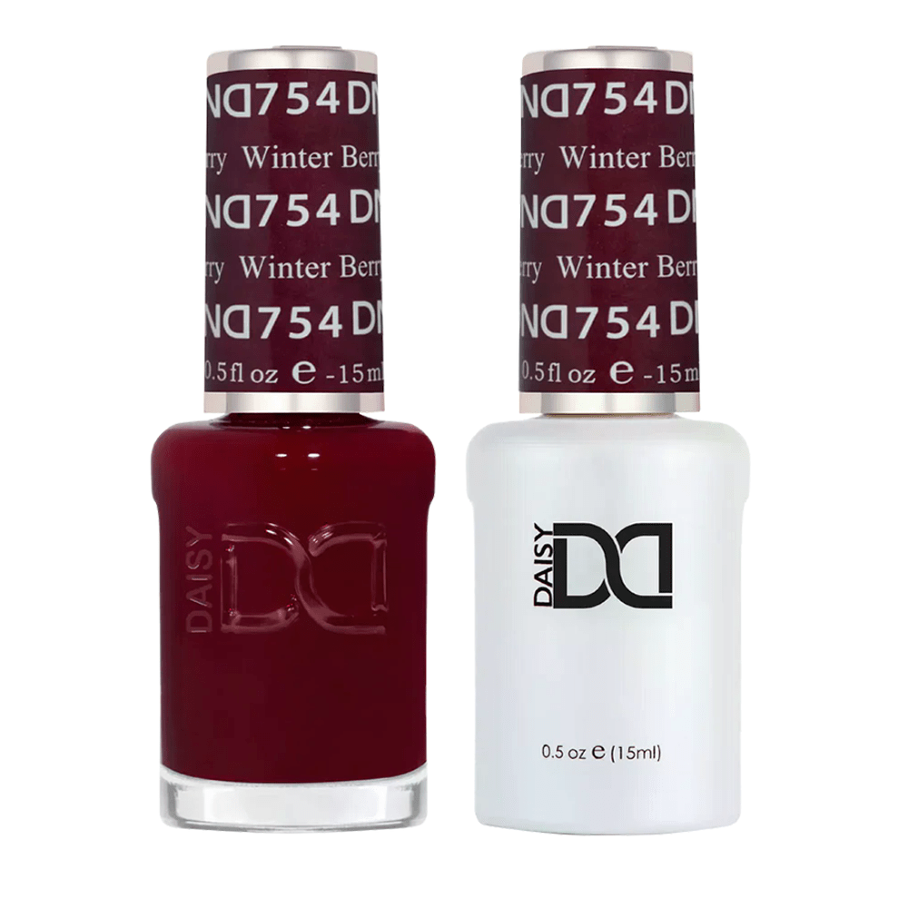DND Gel Nail Polish Duo - 754 Winter Berry - DTK Nail Supply