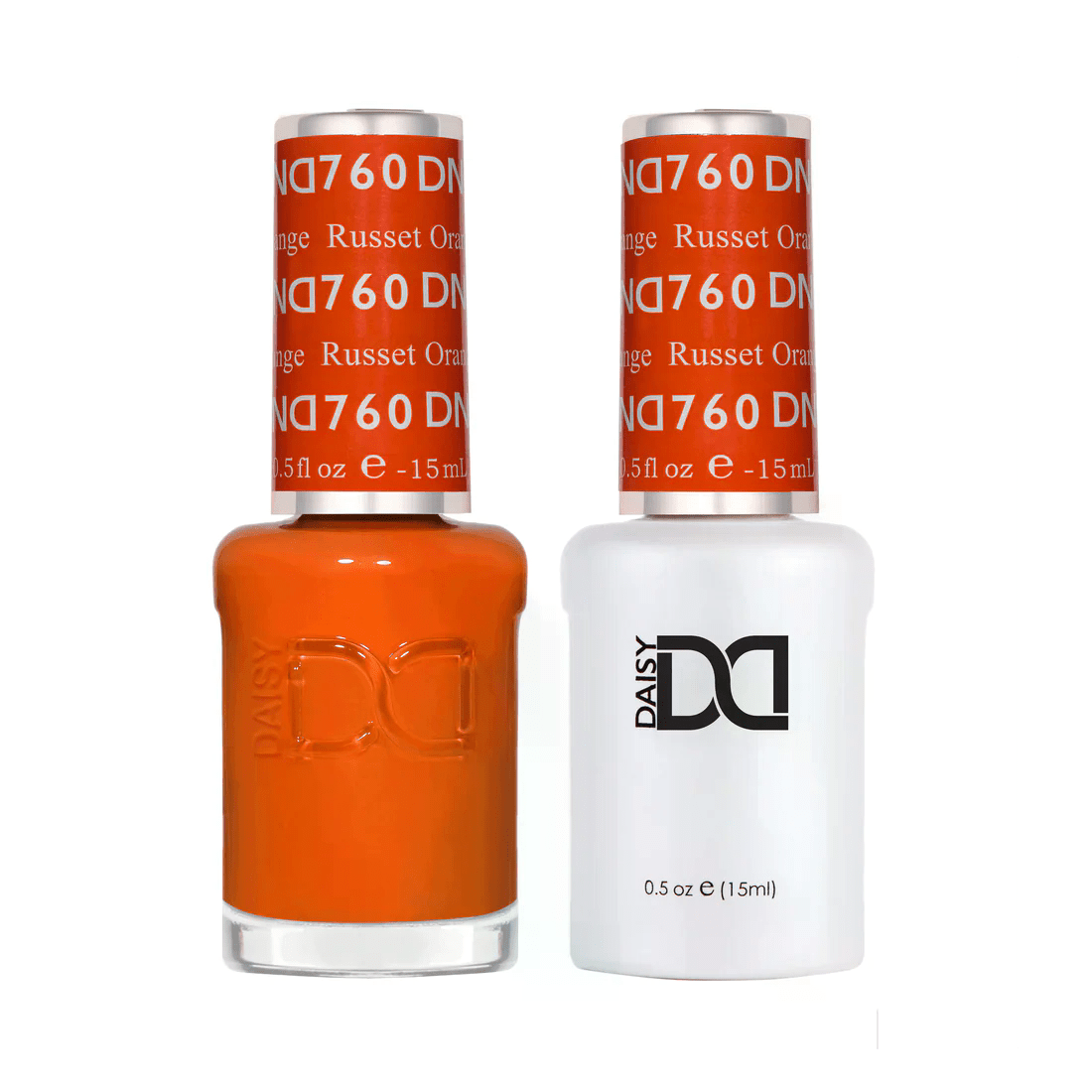 DND Gel Nail Polish Duo - 760 Russet Orange - DTK Nail Supply