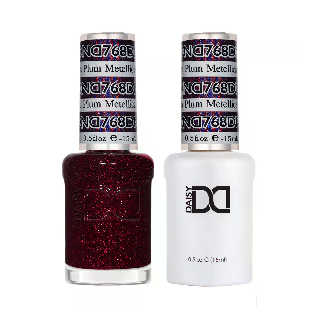 DND Gel Nail Polish Duo - 768 Metallica Plum - DTK Nail Supply