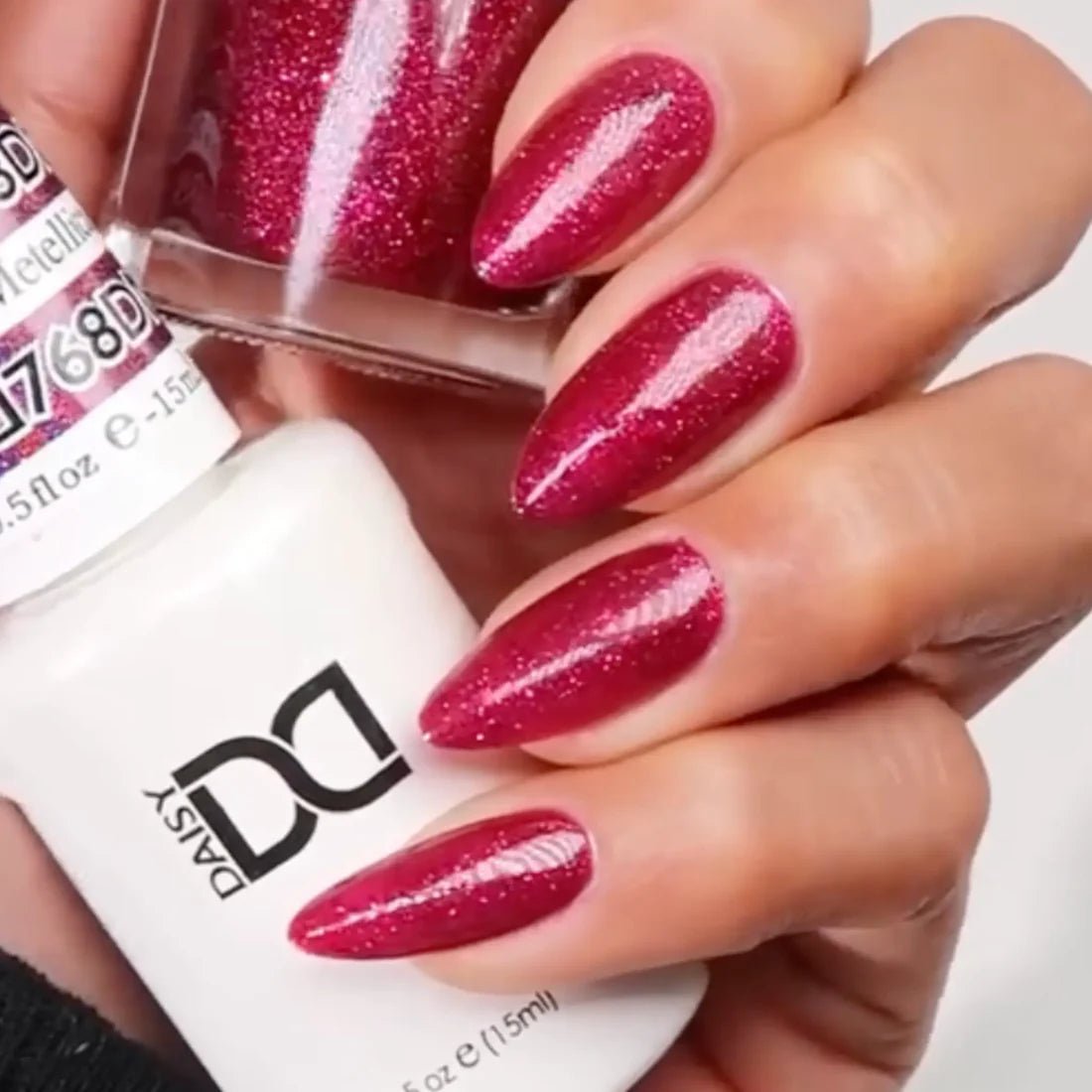 DND Gel Nail Polish Duo - 768 Metallica Plum - DTK Nail Supply