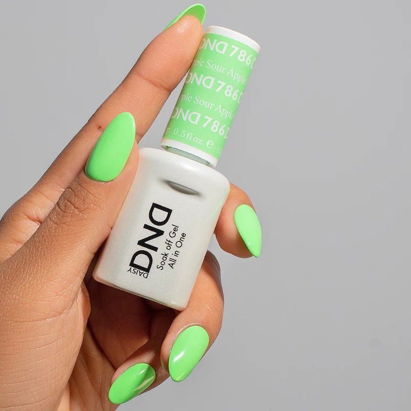 DND Gel Nail Polish Duo - 786 Sour Apple - DTK Nail Supply