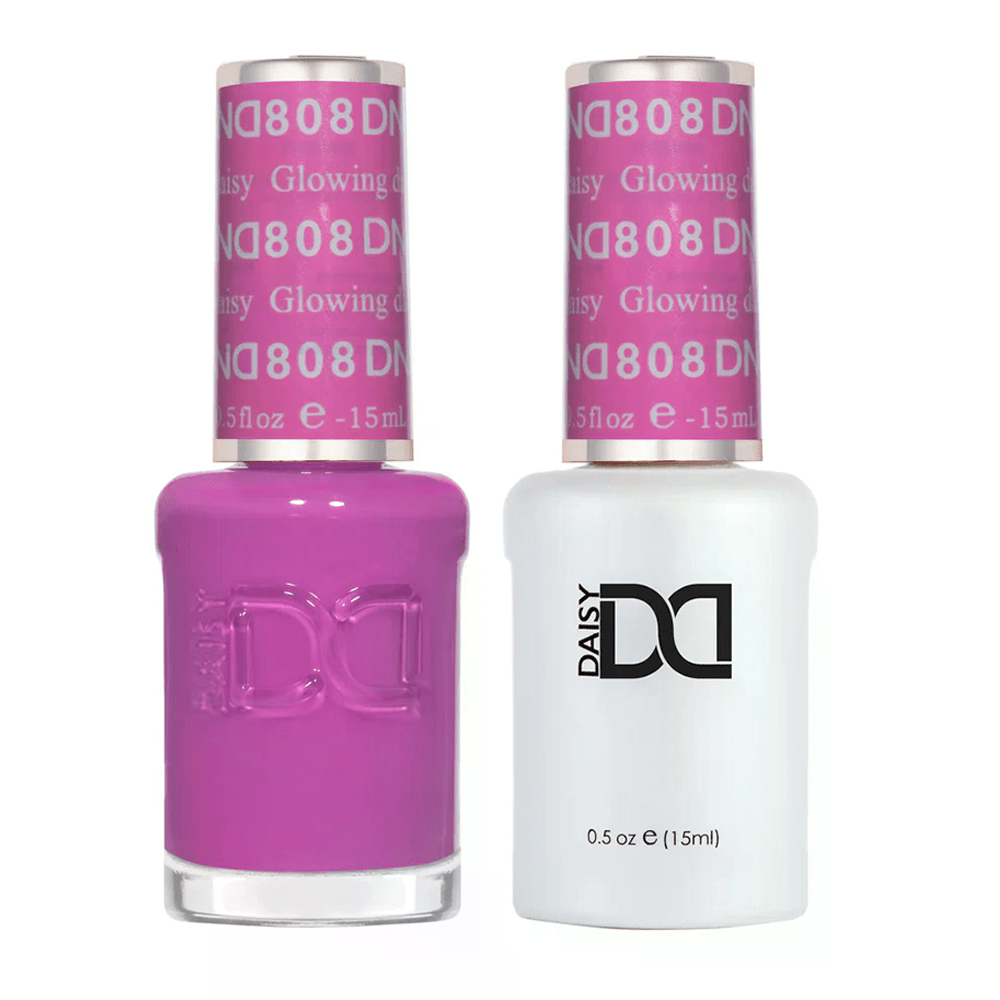 DND Gel Nail Polish Duo - 808 Glowing Daisy - DTK Nail Supply