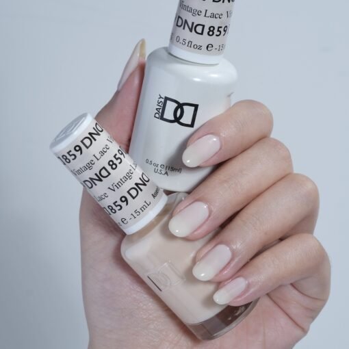 DND Gel Nail Polish Duo - 859 Vintage Lace - DTK Nail Supply