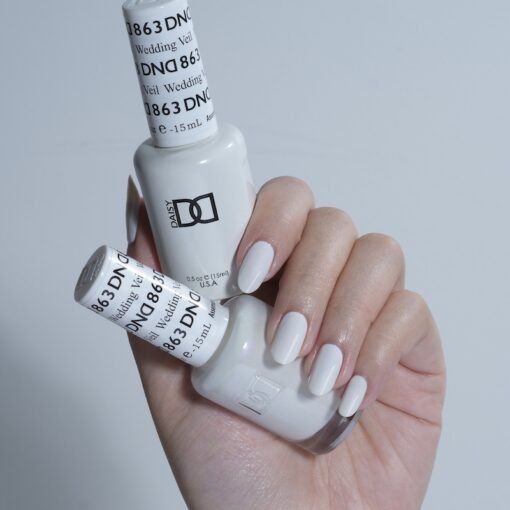DND Gel Nail Polish Duo - 863 Wedding Veil - DTK Nail Supply