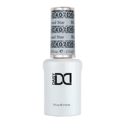 DND Gel Polish - 407 Black Diamond Star - DTK Nail Supply
