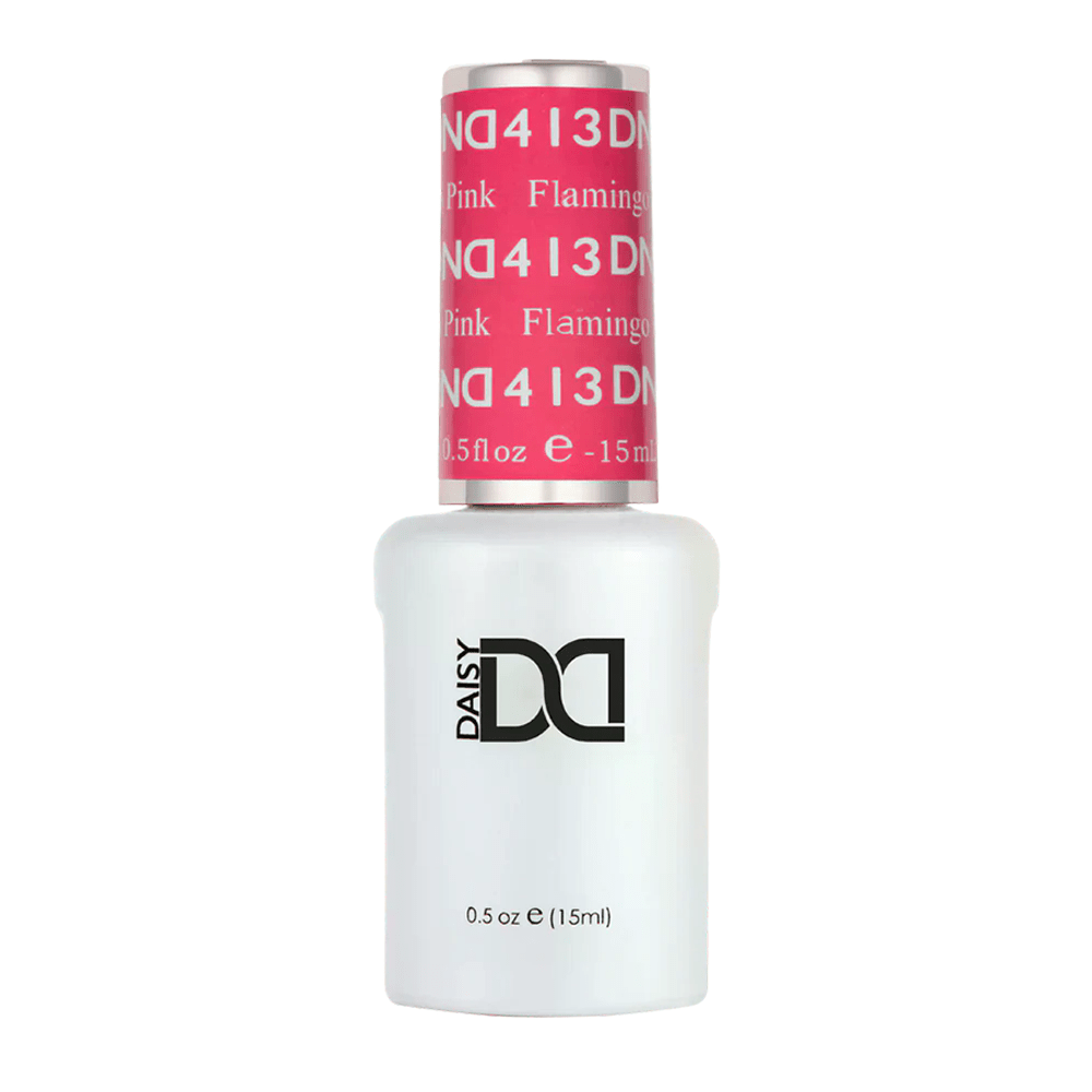DND Gel Polish - 413 Flamingo Pink - DTK Nail Supply