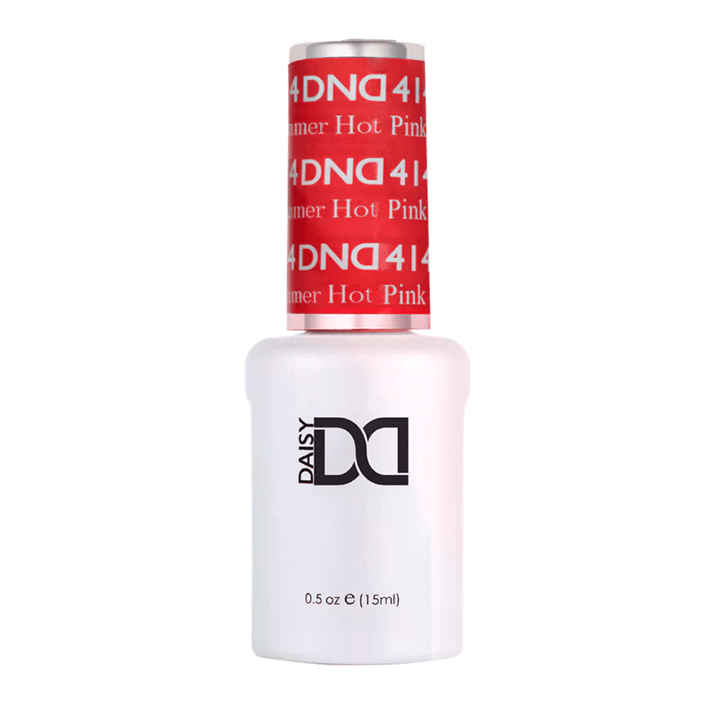DND Gel Polish - 414 Summer Hot Pink - DTK Nail Supply