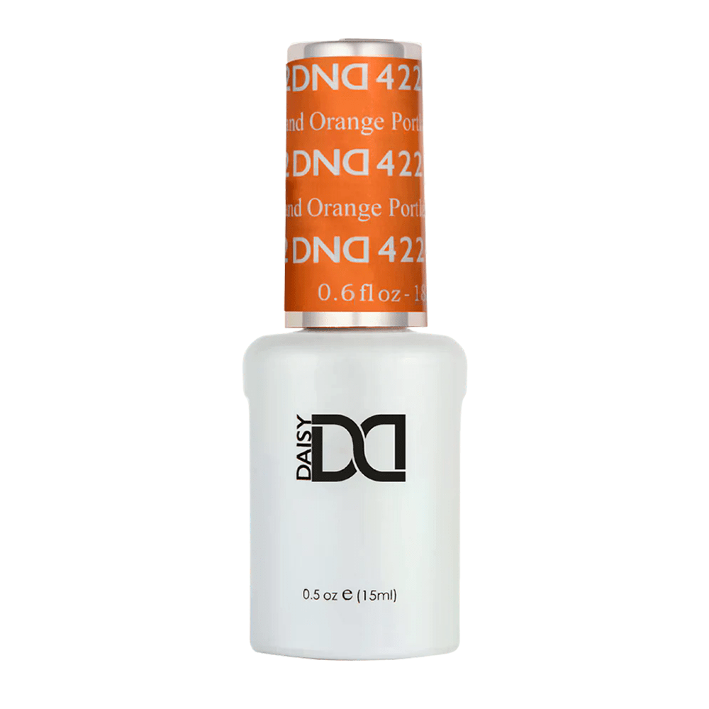 DND Gel Polish - 422 Portland Orange - DTK Nail Supply