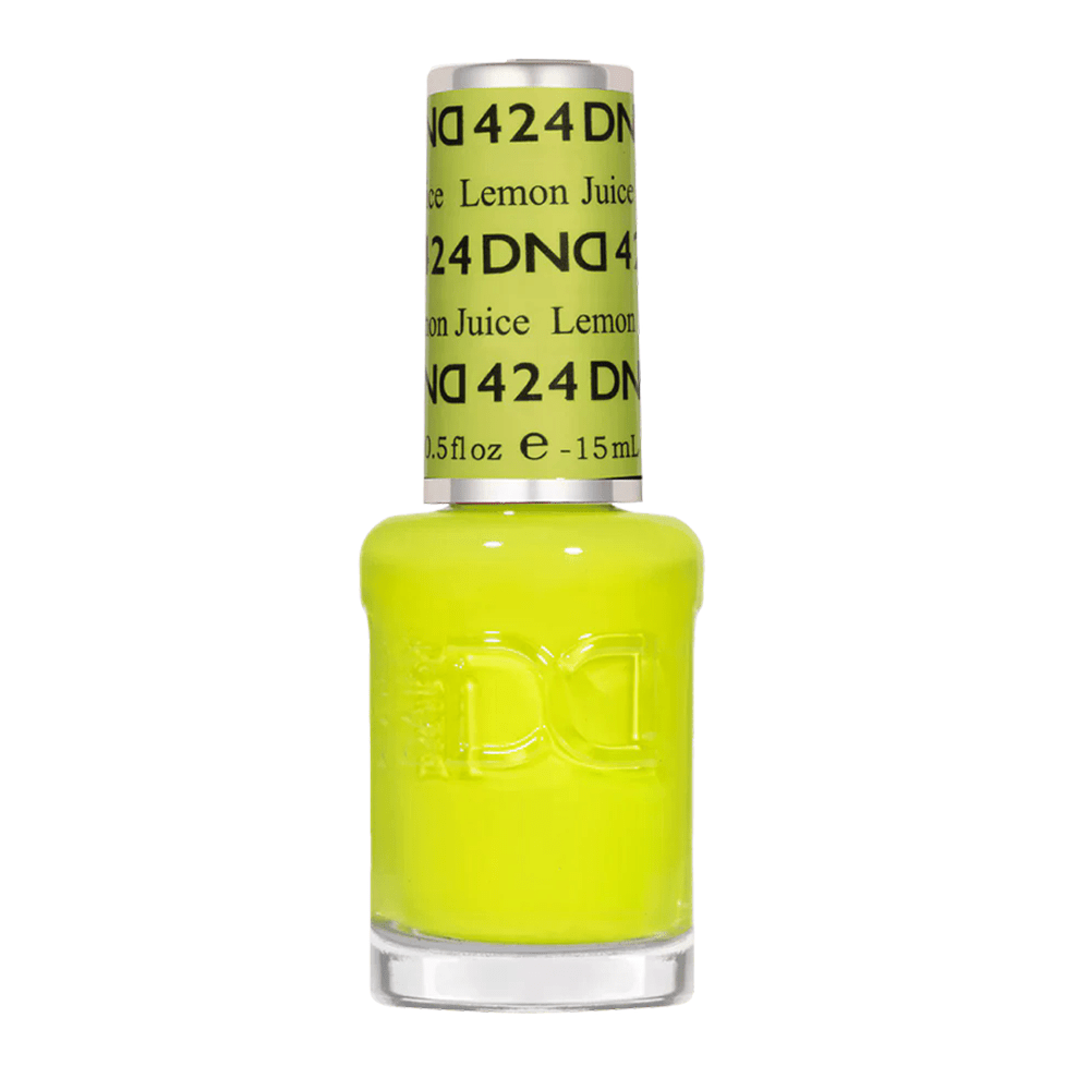 DND Gel Polish - 424 Lemon Juice - DTK Nail Supply