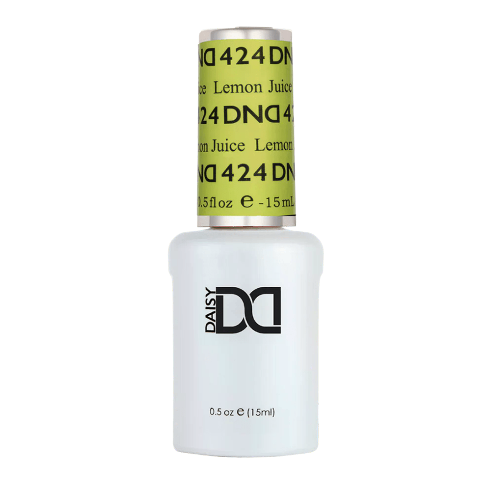DND Gel Polish - 424 Lemon Juice - DTK Nail Supply