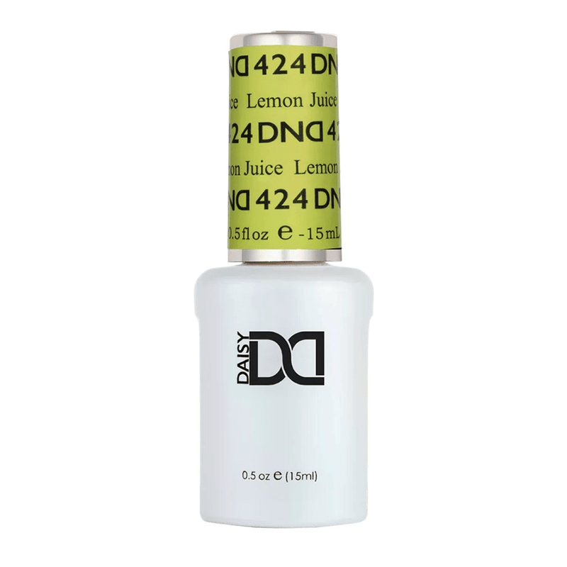 DND Gel Polish - 424 Lemon Juice - DTK Nail Supply