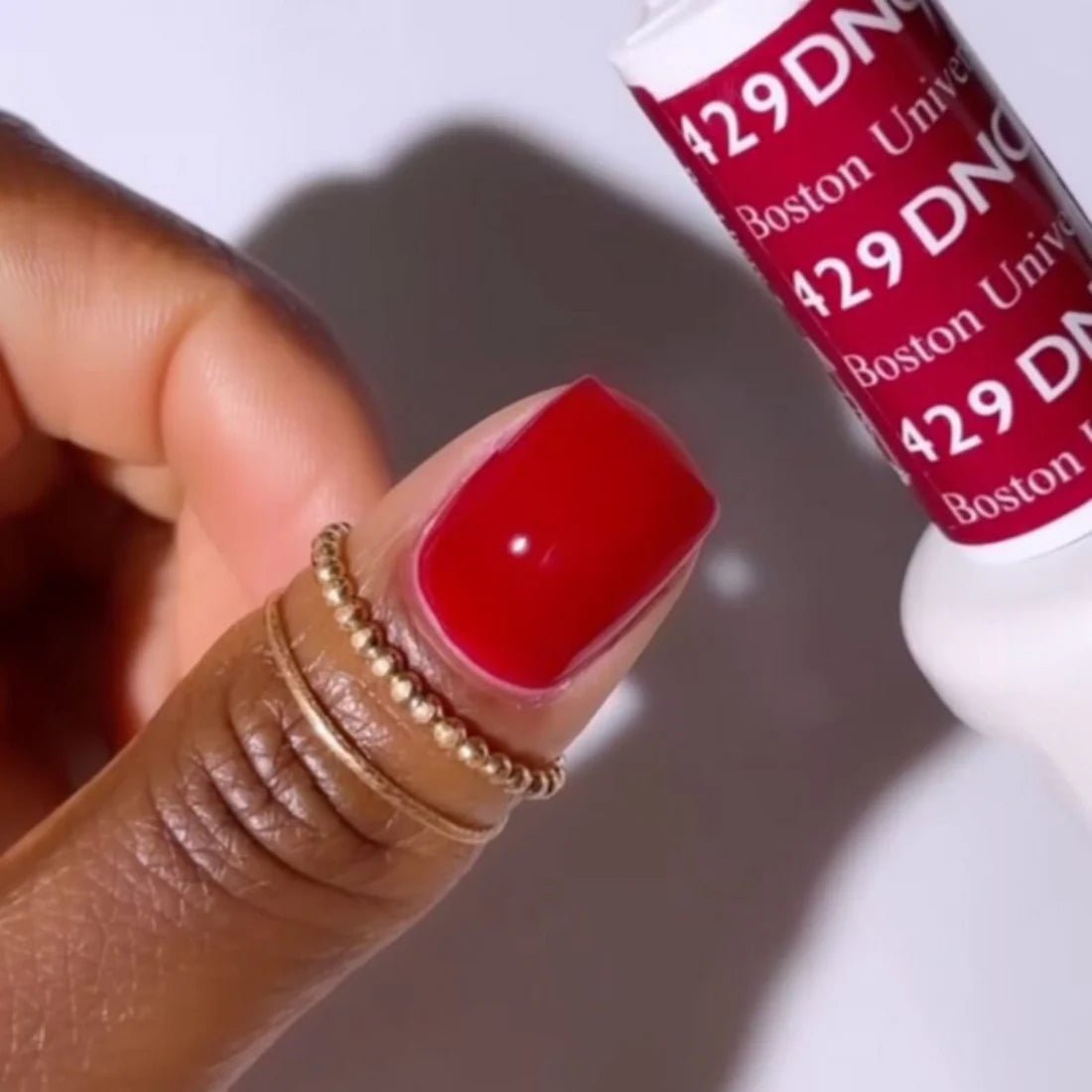 DND Gel Polish - 429 Boston University Red - DTK Nail Supply