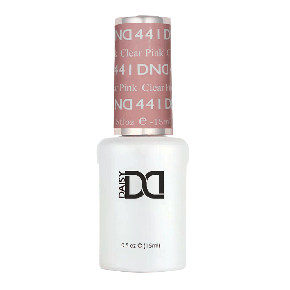 DND Gel Polish - 441 Clear Pink - DTK Nail Supply