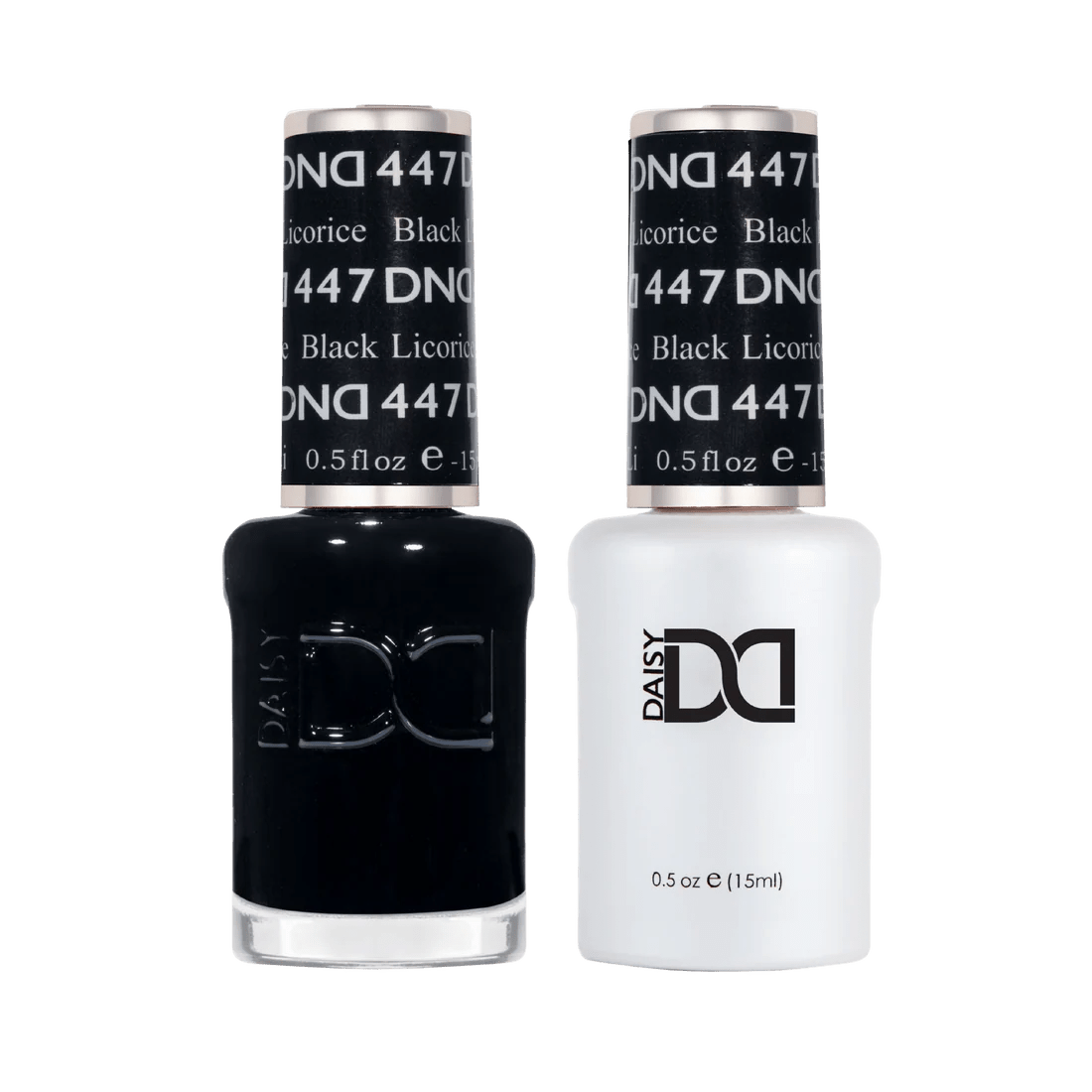 DND Gel Polish - 447 Black Licorice - DTK Nail Supply