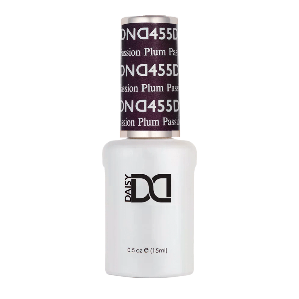 DND Gel Polish - 455 Plum Passion - DTK Nail Supply