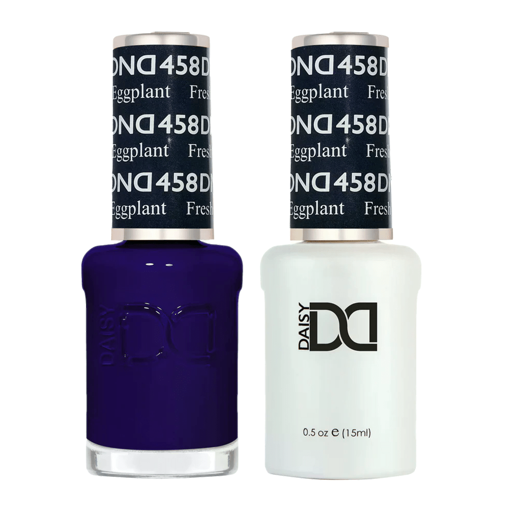 DND Gel Polish - 458 Fresh Eggplant - DTK Nail Supply