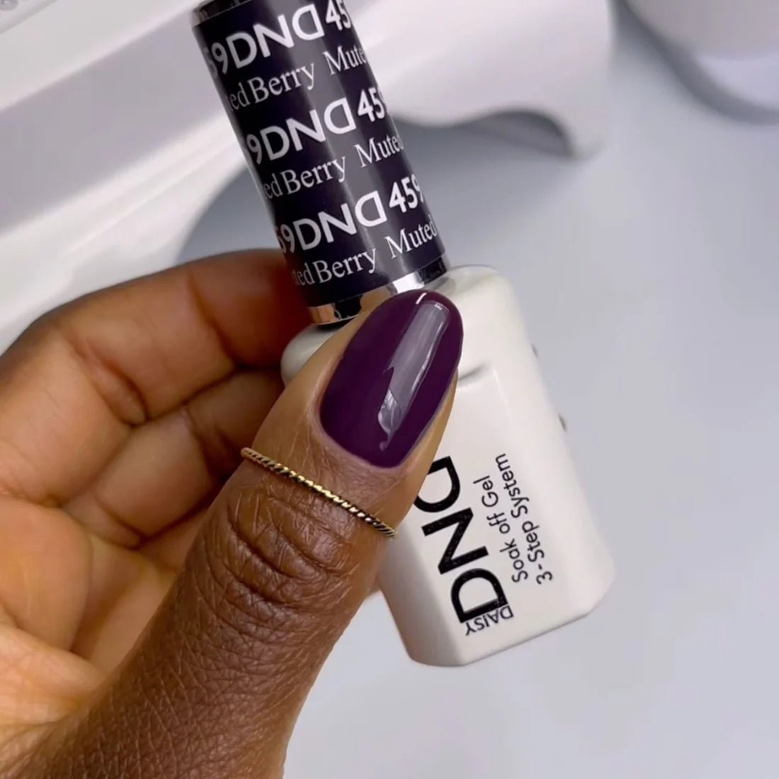 DND Gel Polish - 459 Muted Berry - DTK Nail Supply