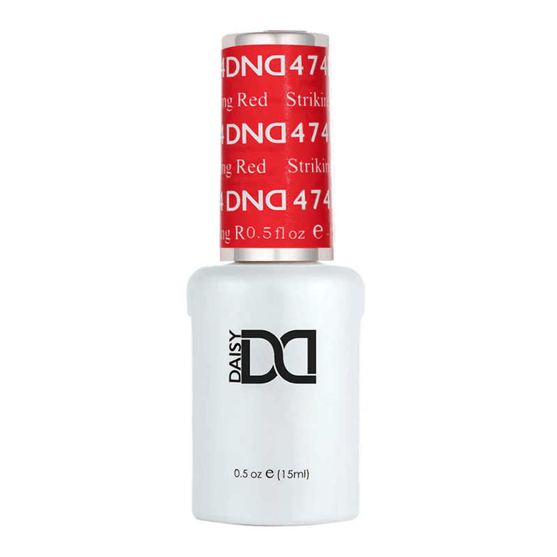 DND Gel Polish - 474 Striking Red - DTK Nail Supply