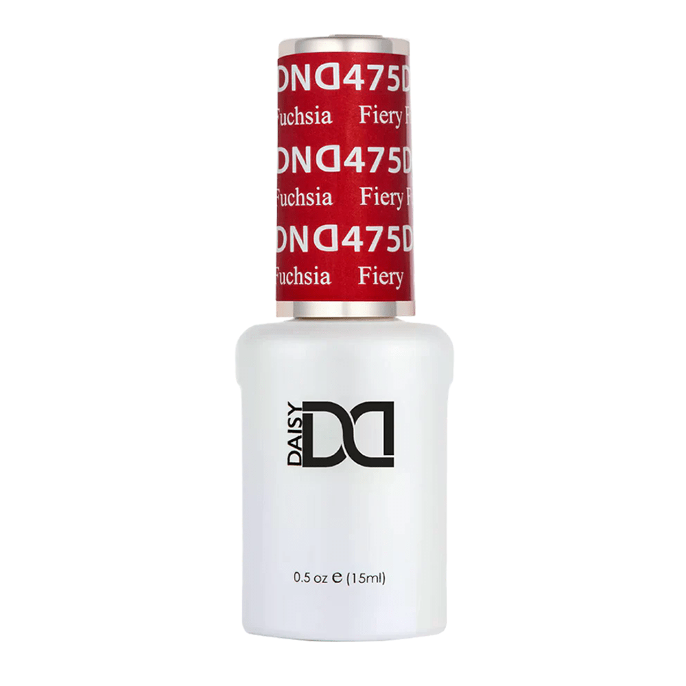 DND Gel Polish - 475 Fiery Fuchsia - DTK Nail Supply
