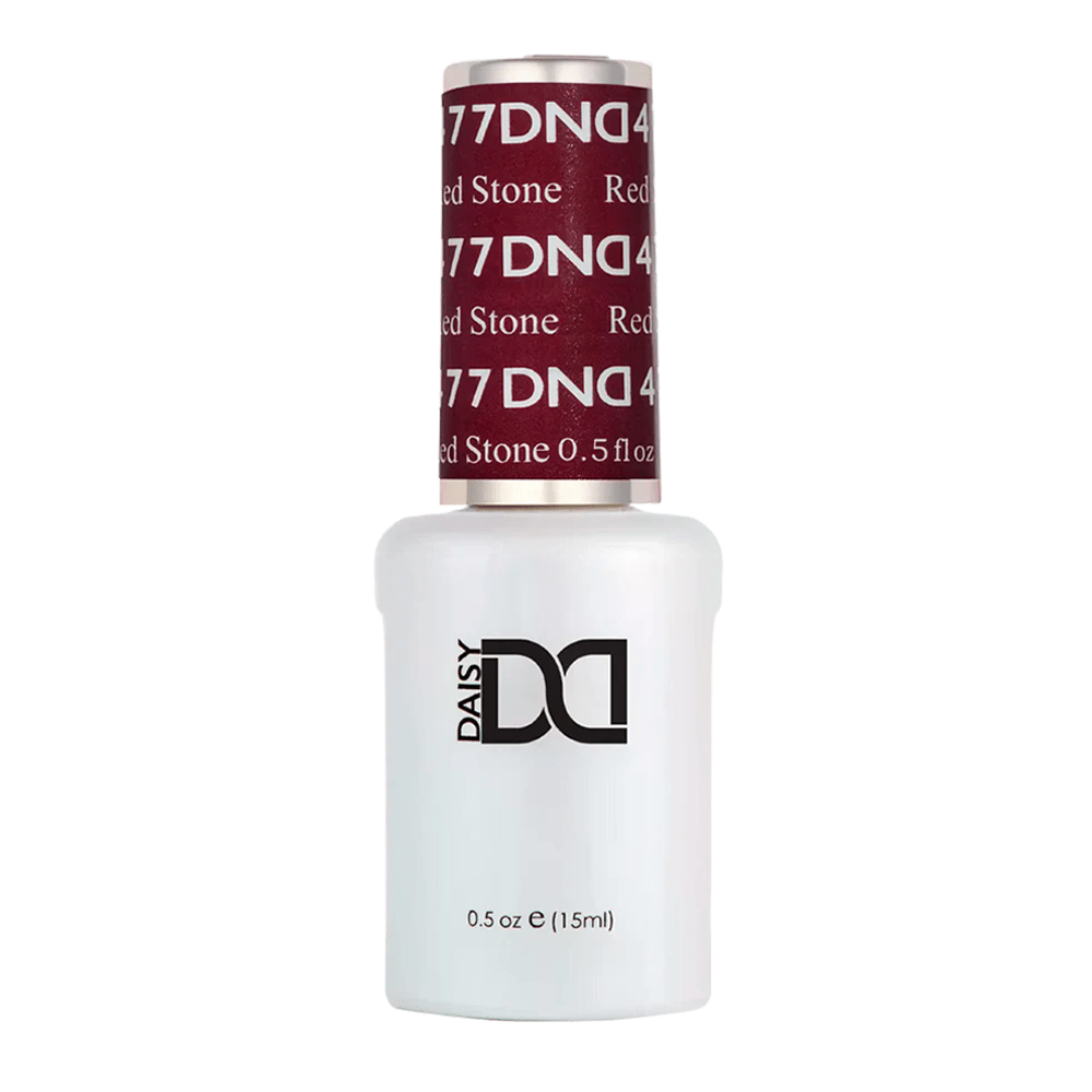 DND Gel Polish - 477 Red Stone - DTK Nail Supply