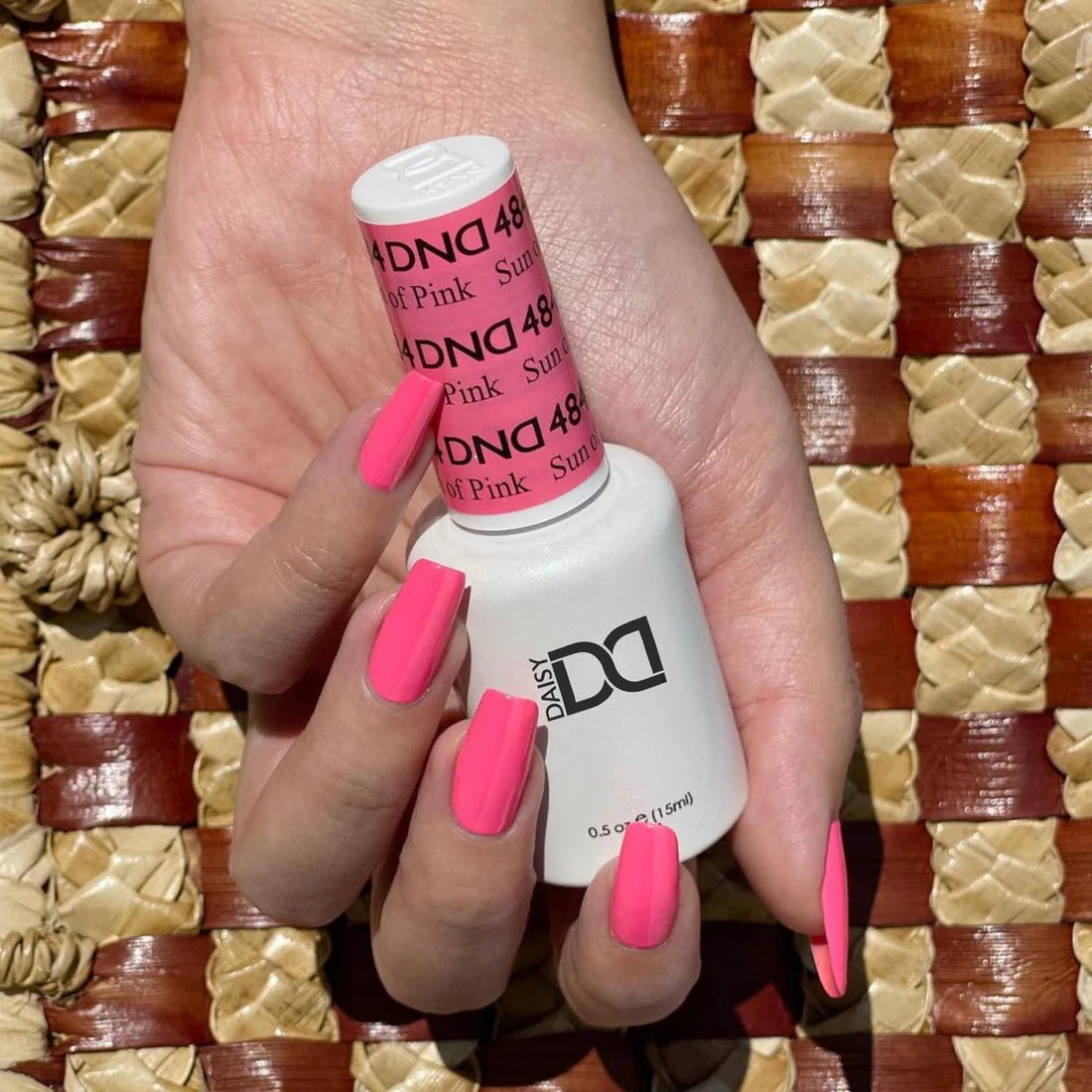 DND Gel Polish - 484 Sun of Pink - DTK Nail Supply