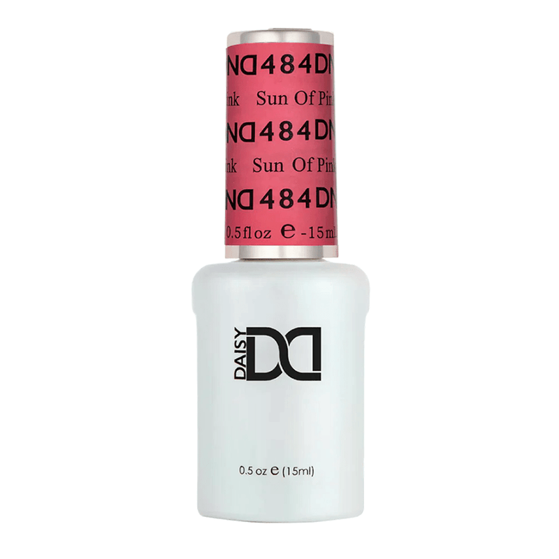 DND Gel Polish - 484 Sun of Pink - DTK Nail Supply