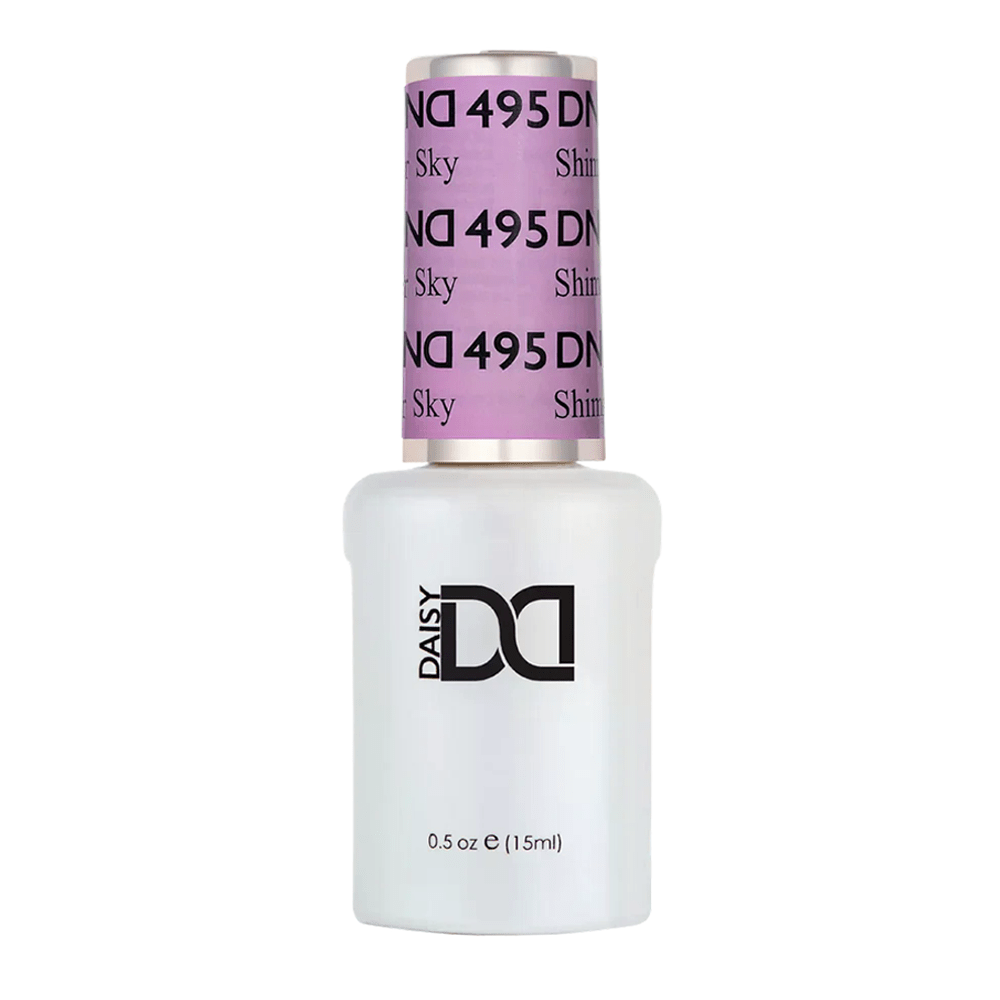 DND Gel Polish - 495 Shimmer Sky - DTK Nail Supply