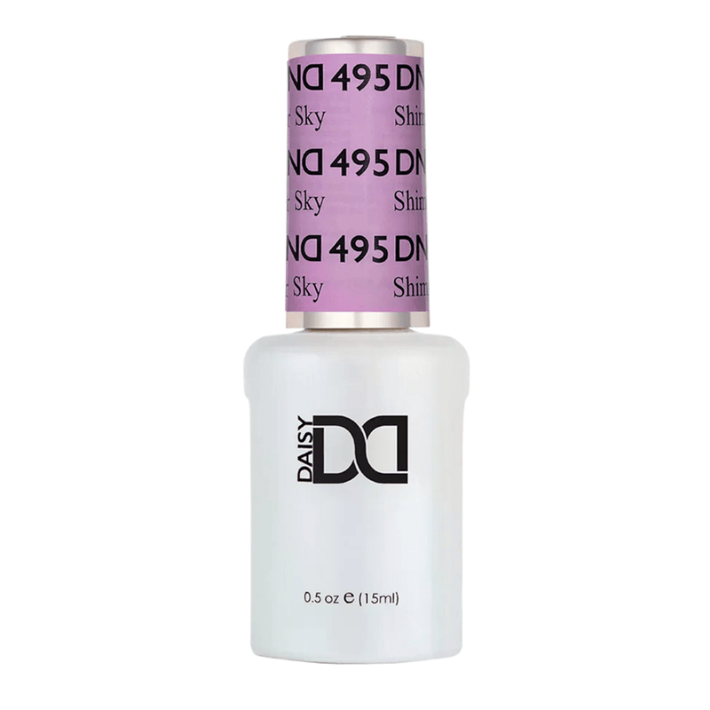 DND Gel Polish - 495 Shimmer Sky - DTK Nail Supply