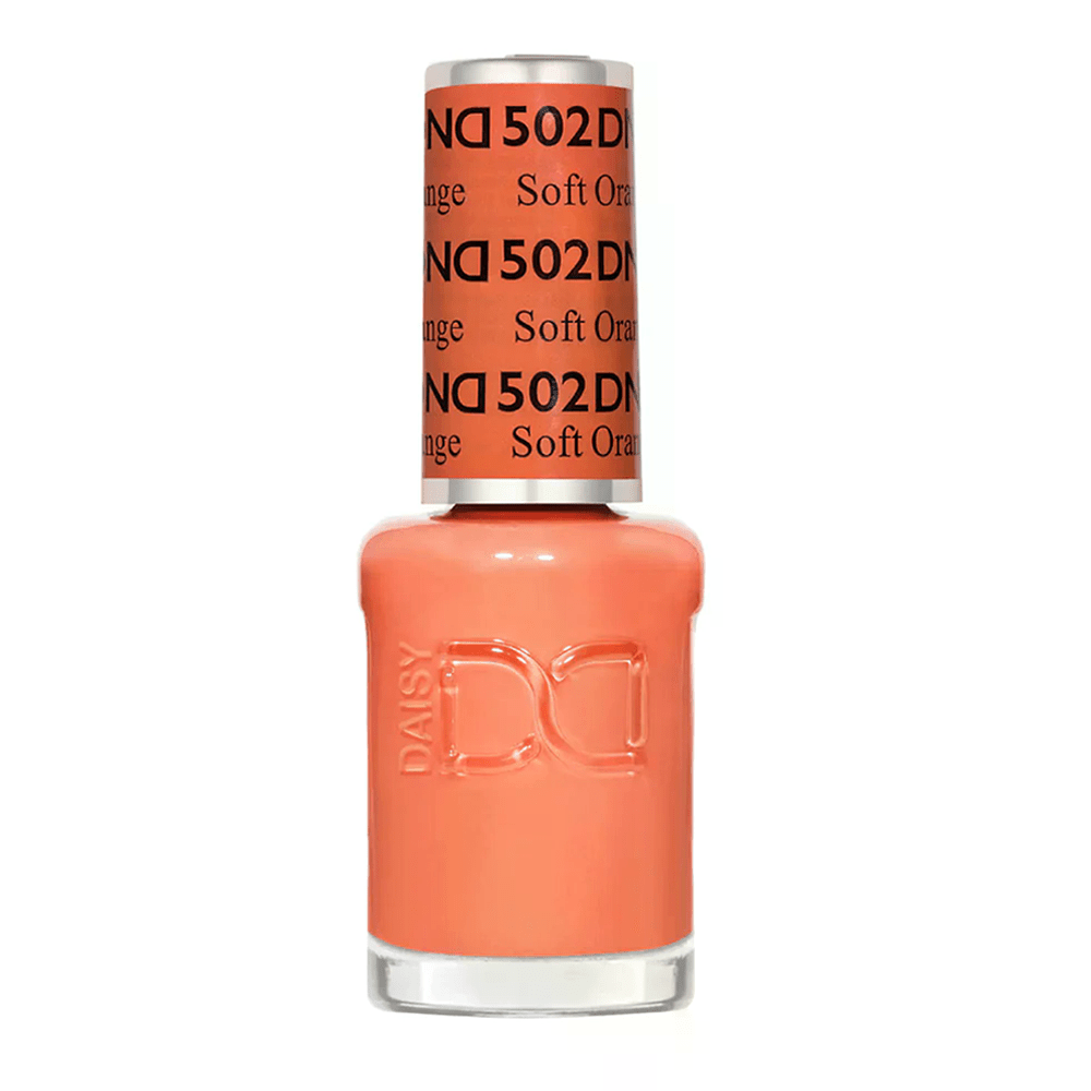 DND Gel Polish - 502 Soft Orange - DTK Nail Supply