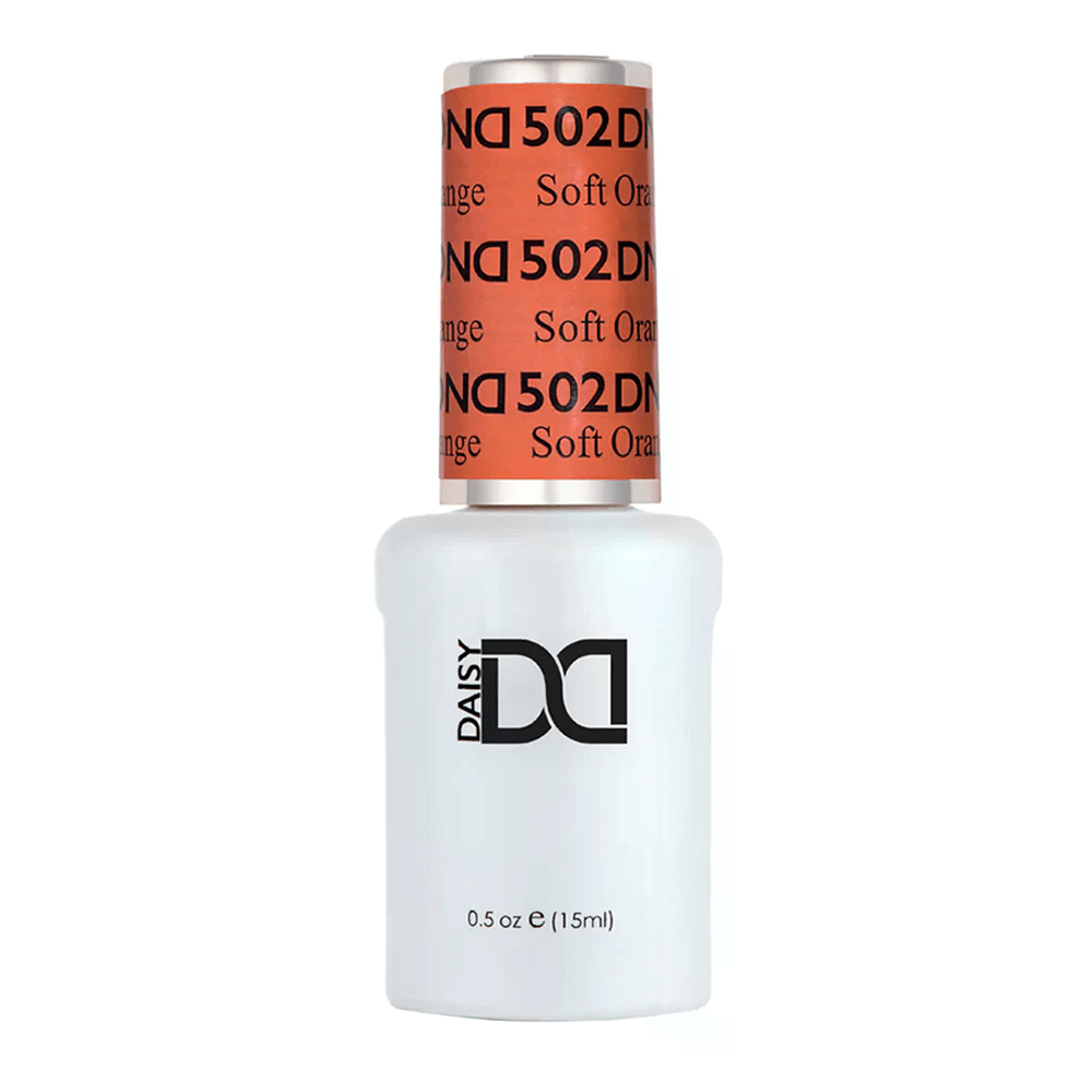 DND Gel Polish - 502 Soft Orange - DTK Nail Supply