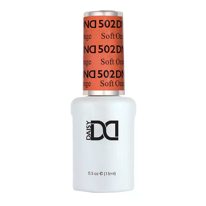DND Gel Polish - 502 Soft Orange - DTK Nail Supply