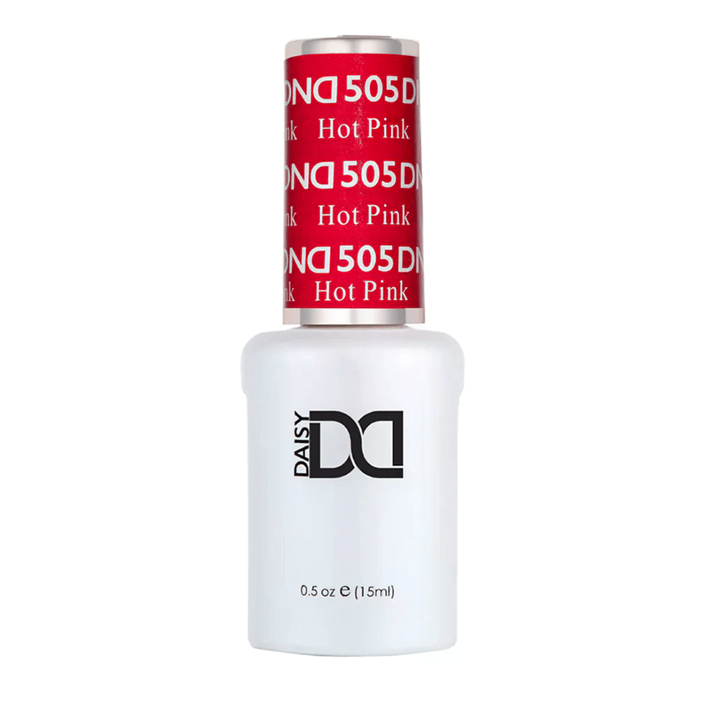 DND Gel Polish - 505 Hot Pink - DTK Nail Supply