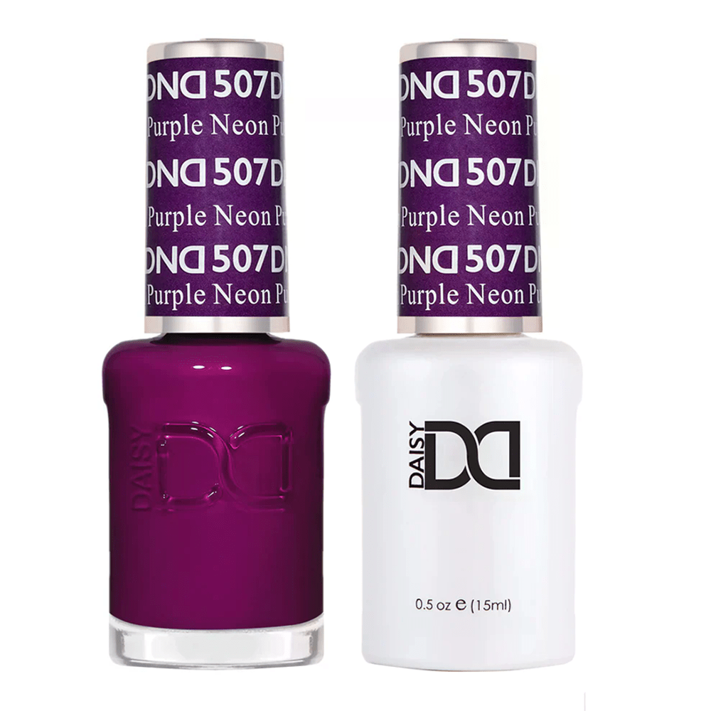 DND Gel Polish - 507 Neon Purple - DTK Nail Supply