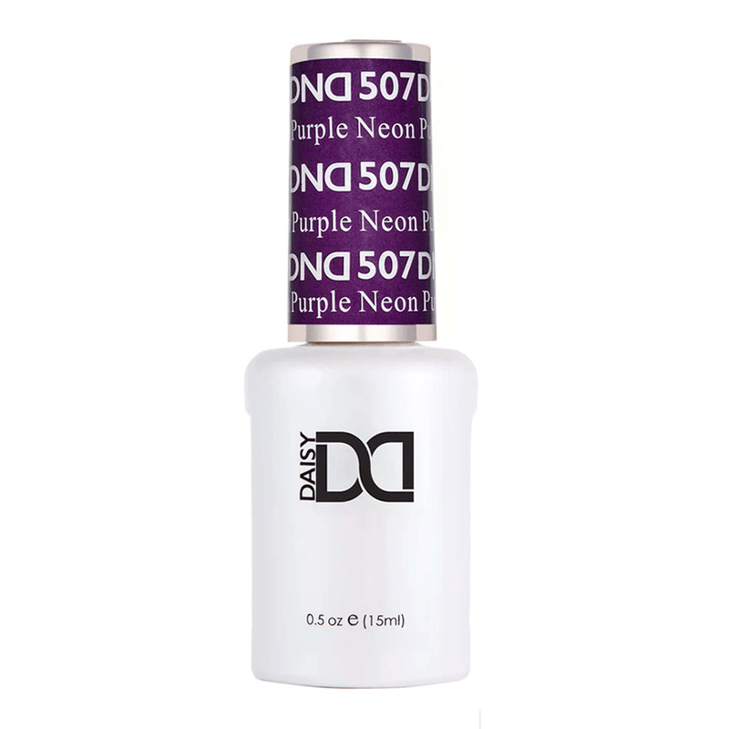 DND Gel Polish - 507 Neon Purple - DTK Nail Supply