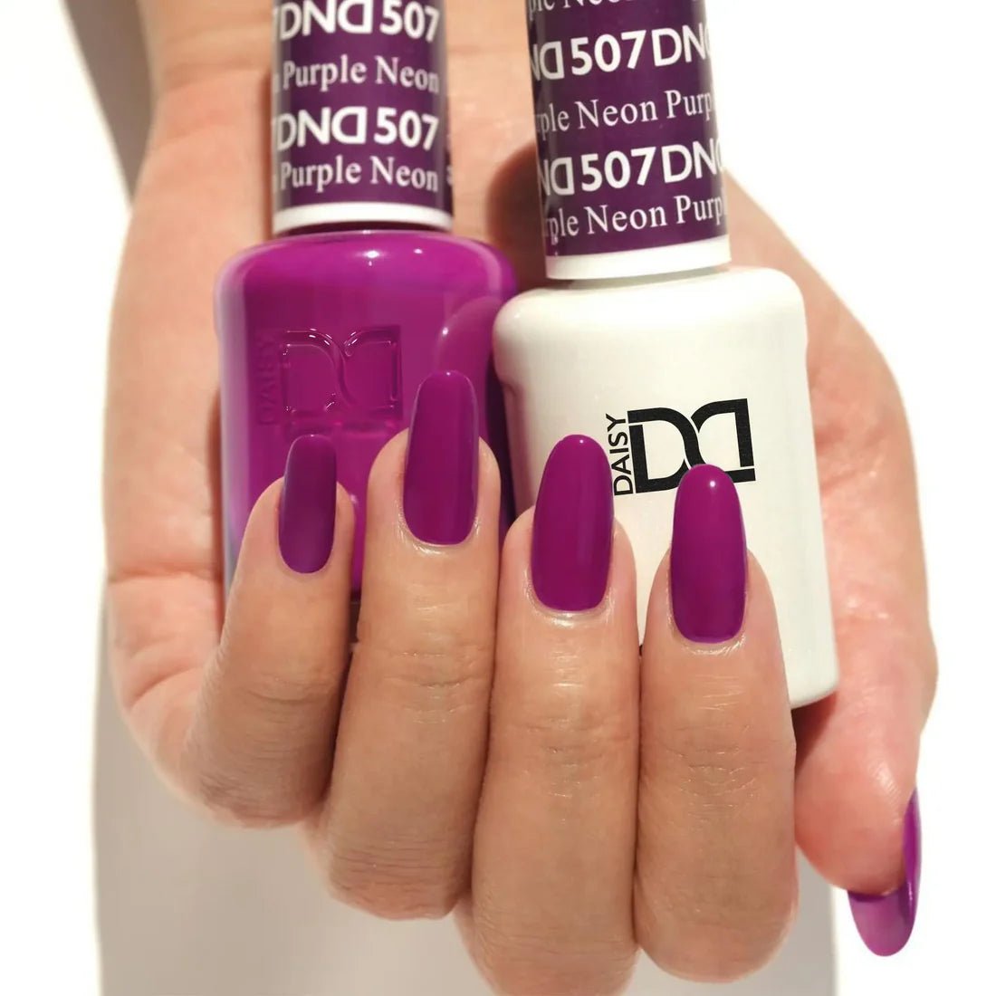 DND Gel Polish - 507 Neon Purple - DTK Nail Supply