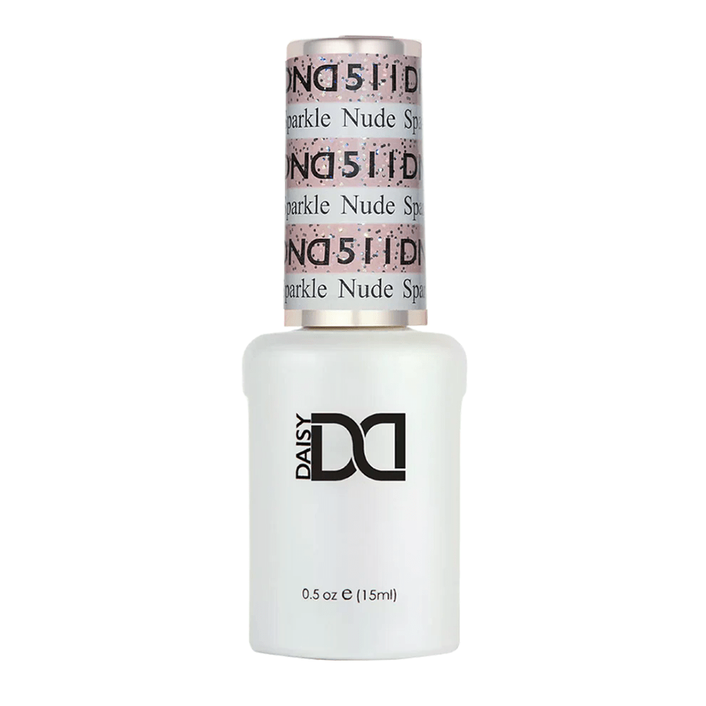 DND Gel Polish - 511 Nude Sparkle - DTK Nail Supply