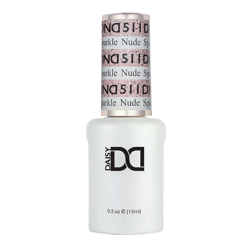 DND Gel Polish - 511 Nude Sparkle - DTK Nail Supply