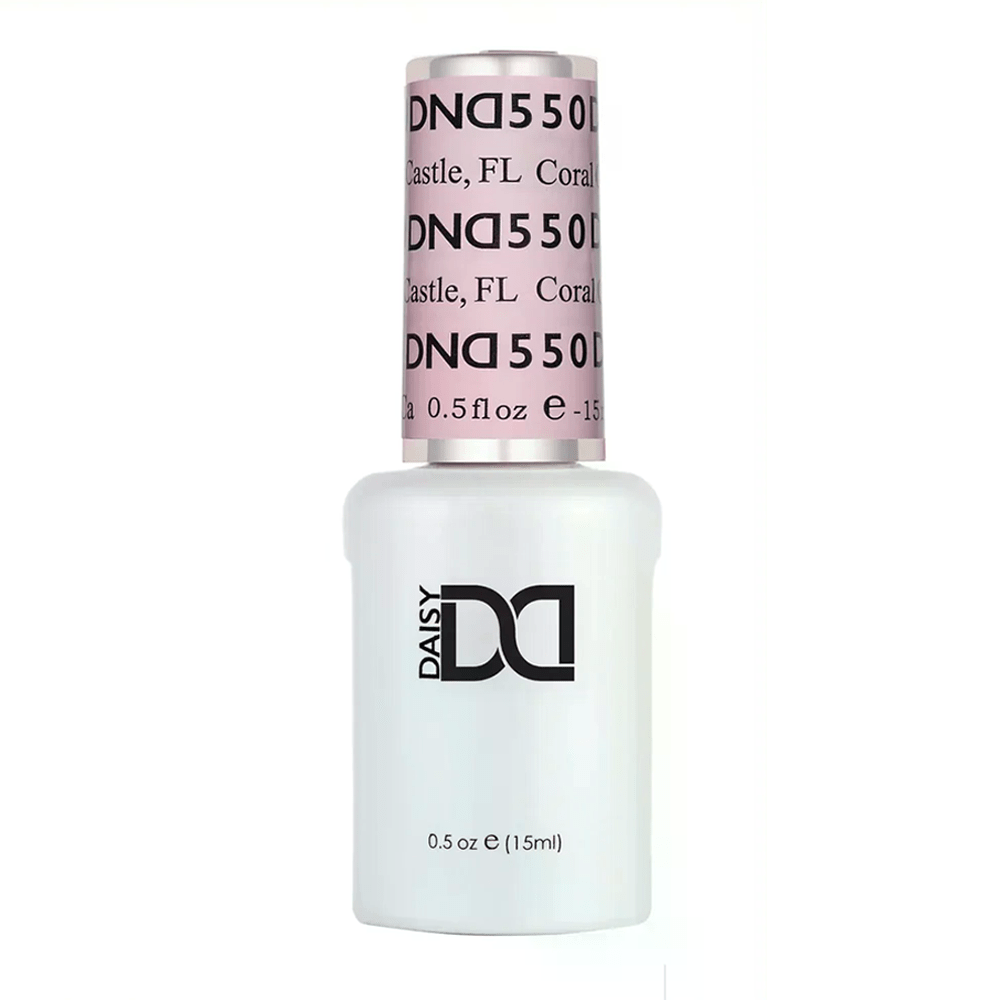 DND Gel Polish - 550 Coral Castle, FL - DTK Nail Supply