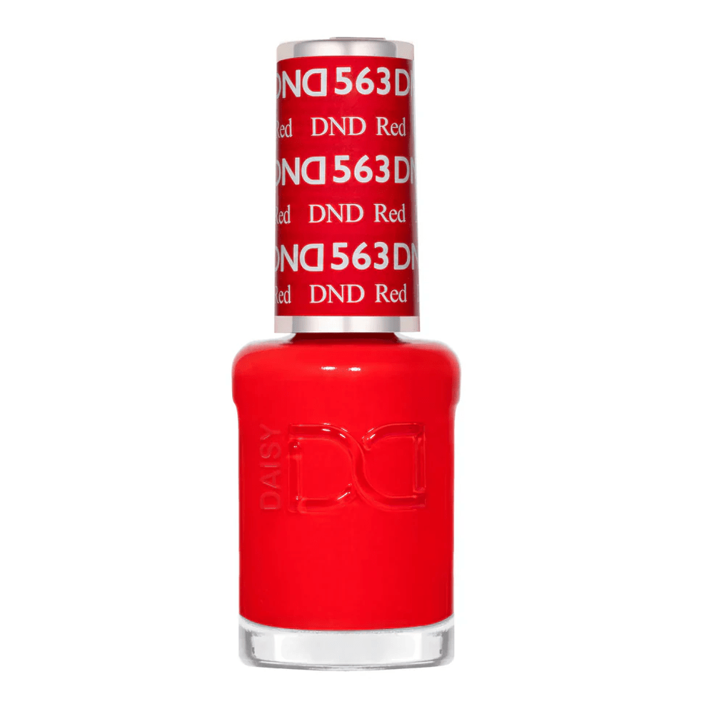 DND Gel Polish - 563 DND Red - DTK Nail Supply