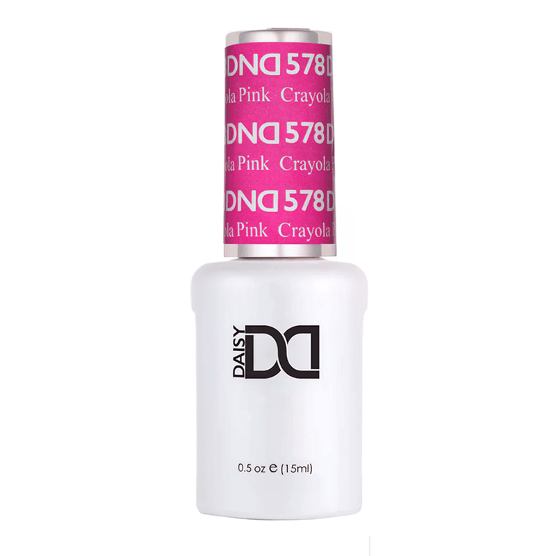 DND Gel Polish - 578 Crayola Pink - DTK Nail Supply